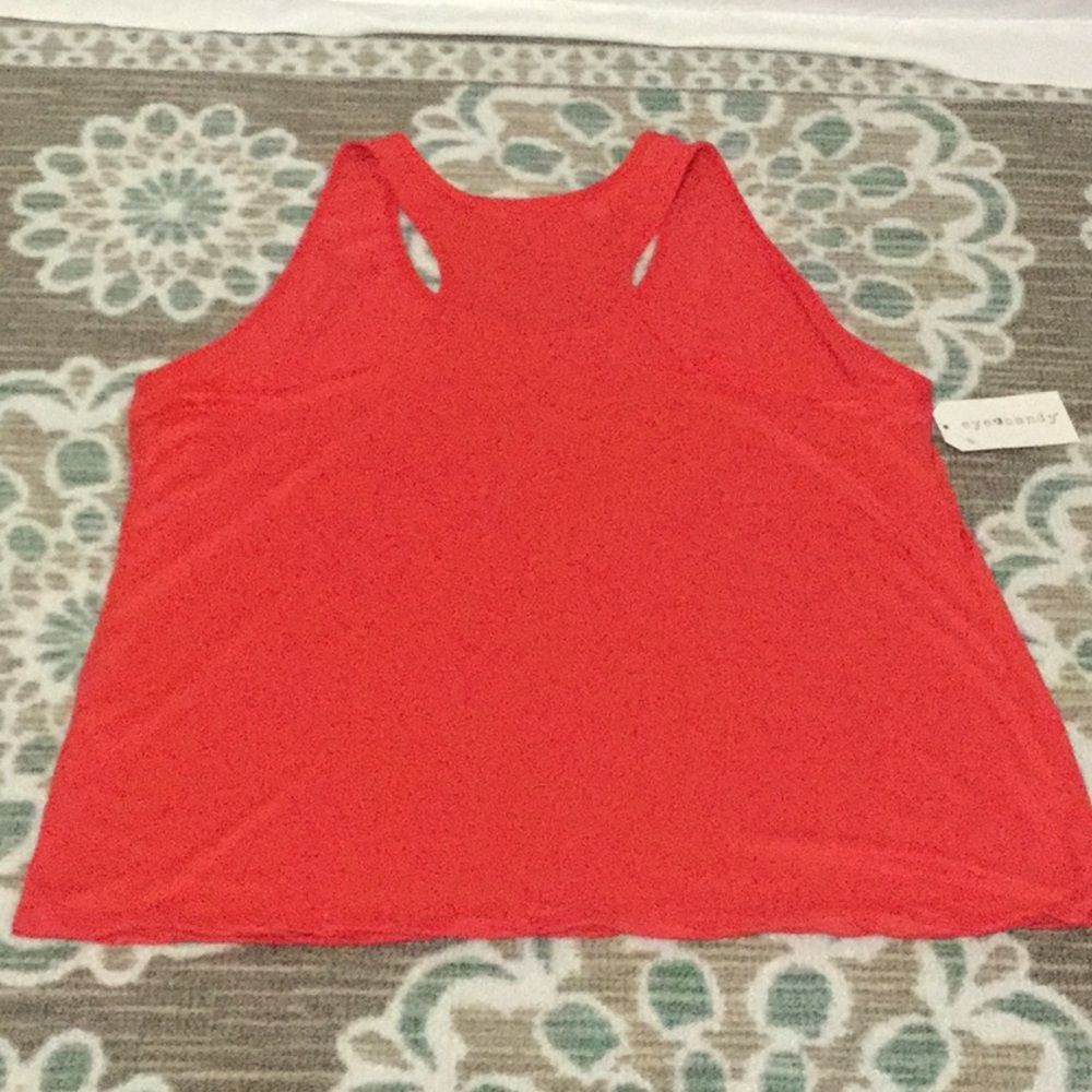 eye candy Red Tank Top - Picture 3 of 6